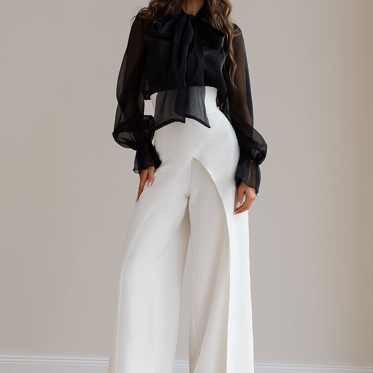 Relaxed Pallocino Top White