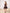 Sia Brown Satin Strappy Feather-Hem Mini Dress - back view | ELAGIA