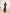 Estelle Black Velvet Square-Neck Lace-Panel Maxi Dress - side view | ELAGIA