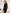 Estelle Black Velvet Square-Neck Lace-Panel Maxi Dress - styled look | ELAGIA