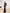 Éva Black Asymmetric Draped Open-Back Maxi Dress - side view | ELAGIA