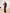 Éva Brown Asymmetric Draped Open-Back Maxi Dress - side view | ELAGIA