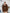 Brown Striped Wool Oversized Jacket Skirt Suit 2-Piece - view 9 | ELAGIA