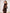 Éva Brown Asymmetric Draped Open-Back Maxi Dress - styled look | ELAGIA