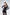 Black Long-Sleeve Sheer Mesh-Overlay Bodycon Dress - close-up detail | ELAGIA