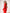 Éva Red Asymmetric Draped Open-Back Maxi Dress - close-up detail | ELAGIA