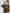 Sia Brown Shawl-Collar Puff-Sleeve Blazer Dress - close-up detail | ELAGIA