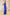 Kaia Blue Satin Halter-Neck Open-Back Maxi Dress - front view | ELAGIA