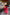 Alexa Red High Waist Culottes - back view | ELAGIA