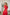 Alexa Red Round Neck Puff-Sleeve Midi Dress - view 7 | ELAGIA