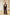 Selene Brown Single-Breasted Relaxed-Fit Suit 2-Piece - back view | ELAGIA