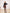 Bella Brown Sequin High-Waist Mini Skirt - front view | ELAGIA