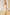 Elara Gold Ruffle-Trim Open-Back Satin Maxi Dress - side view | ELAGIA