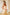 Elara Gold Ruffle-Trim Open-Back Satin Maxi Dress - back view | ELAGIA
