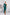 Alexa Emerald Satin One-Shoulder Cut-Out Midi Dress - Front View | ELAGIA