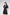 Gloria Black Collared Puff-Sleeve Mini Dress - view 8 | ELAGIA