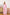Pink Striped Oversized 3-Piece Suit - styled look | ELAGIA