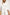 White Striped Oversized 3-Piece Suit - styled look | ELAGIA