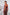 Brown Wrap High Waisted Regular Fit Pants - back view | ELAGIA