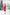 Red Sequin Cut-Out Halter Midi Dress - front view | ELAGIA