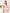 Pink Buttoned Puff-Sleeve Mini Dress - side view | ELAGIA
