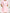 Pink Buttoned Puff-Sleeve Mini Dress - close-up detail | ELAGIA