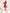 Red Buttoned Puff-Sleeve Mini Dress - side view | ELAGIA