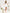 White Buttoned Puff-Sleeve Mini Dress - side view | ELAGIA
