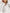 White Square Neck Mini Dress - styled look | ELAGIA