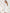 White Square Neck Mini Dress - view 6 | ELAGIA