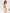 Beige Backless Puff-Sleeve Mini Dress - styled look | ELAGIA