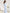 Sky-Blue Sweetheart Puff Sleeve Midi Dress - back view | ELAGIA
