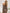 Coffee Polka-Dot Puff Sleeve Midi Dress - view 6 | ELAGIA