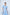 Alexa Sky-Blue Round Neck Puff-Sleeve Midi Dress - back view | ELAGIA