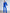 Blue Single-Breasted Suit 3-Piece - styled look | ELAGIA