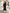 ELAGIA Black Puff-Sleeve Midi Dress back view showing purple business suit women inspired tailored silhouette