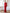 ELAGIA Novelle Red Satin Twist-Front Cut-Out Maxi Dress front view - chic 3 piece women's suit inspired design