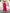 ELAGIA crimson puff-sleeve midi dress sleeve detail - voluminous puff sleeves purple business suit women design