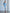 ELAGIA sky-blue satin midi dress back view showing puff sleeves - 3 piece women's suit purple business suit women style
