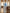 Sky-Blue Sheer Organza Bow-Neck Puff Sleeve Blouse - back view | ELAGIA