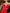Inès Red Satin Sweetheart Peplum Top - back view | ELAGIA