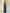 Blue Satin Thigh-Slit Slip Dress - back view | ELAGIA