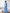 ELAGIA Avra Sky-Blue Asymmetric Double-Breasted Longline Blazer Suit 2-Piece front view - 3 piece women's suit style