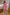 Dusty-Pink Square Neck Puff-Sleeve Midi Dress - front view | ELAGIA