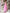 Pink Square-Neck Sleeveless Peplum Midi – Crepe fabric, back view