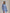 Blue Satin Backless Maxi Dress - view 9 | ELAGIA