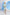 Tiffany-Blue Puff-Sleeve Top & Midi Skirt 2-Piece Set - front view | ELAGIA