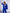 Blue Double Breasted Suit 3-Piece - view 7 | ELAGIA