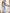 Sky-Blue Pleated One-Shoulder Peplum Top & High-Waist Pants - front view | ELAGIA