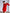 Red Long Sleeve Mini Dress - back view | ELAGIA